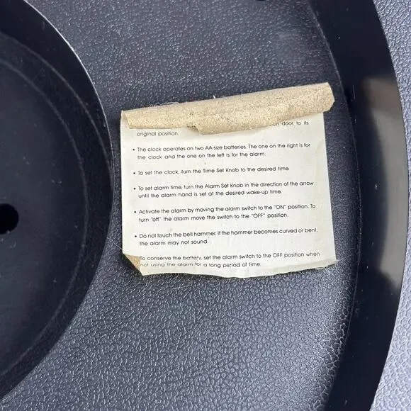 1978 "The Big Fat" 17" Garfield Alarm Clock Sunbeam 883-100 Vintage WORKS - READ - Picture 10 of 12